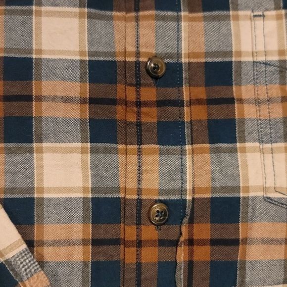 MEN'S Schmidt long sleeve button down size medium. - Picture 2 of 4